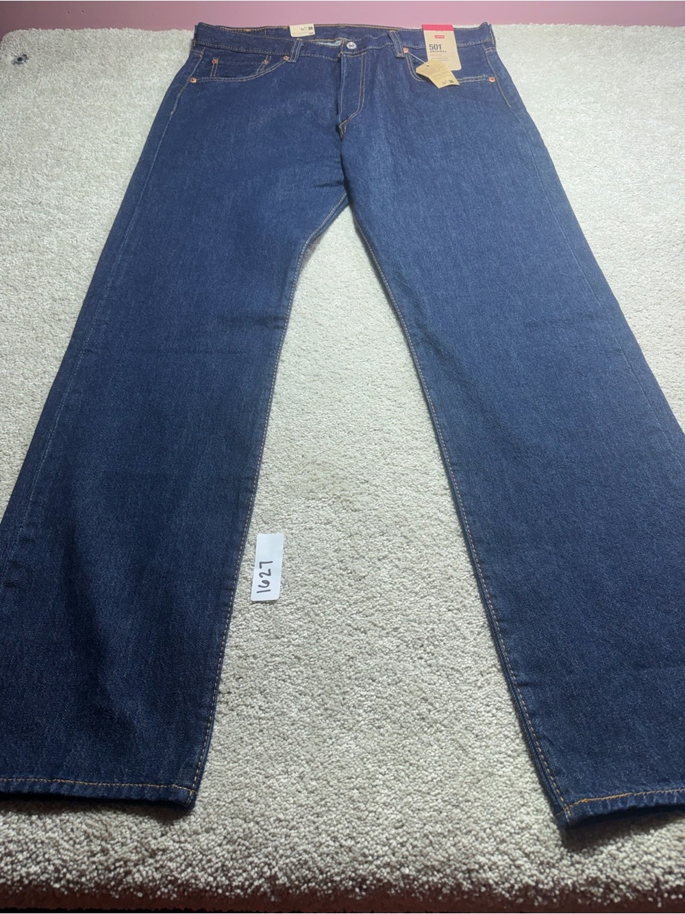 Levi’s 501 Original Dark Wash Men’s Sz 38/34 New
